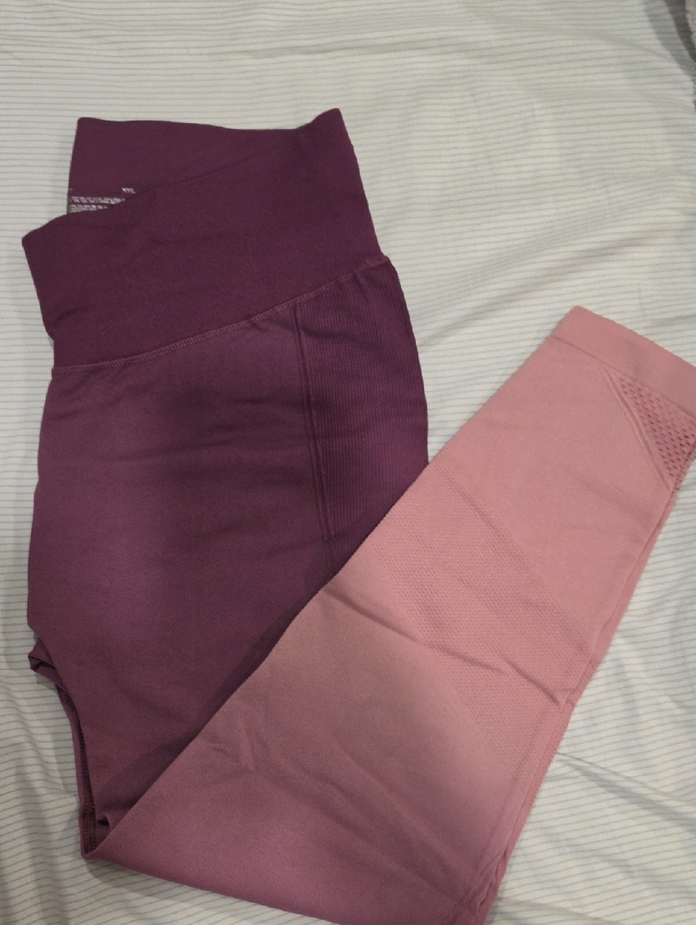 all in motion Plum-to-Rose Ombre High-Waist Leggings